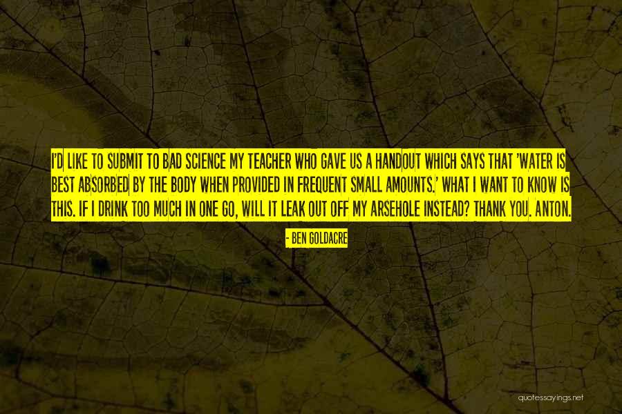 Ben Goldacre Quotes 730208 Ben Goldacre Quotes 730208
