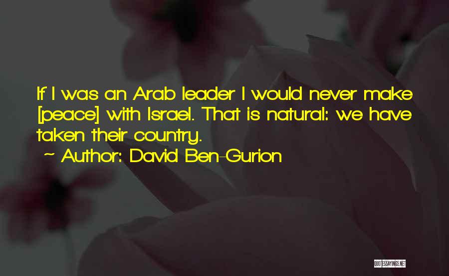 Ben Gurion Quotes By David Ben-Gurion