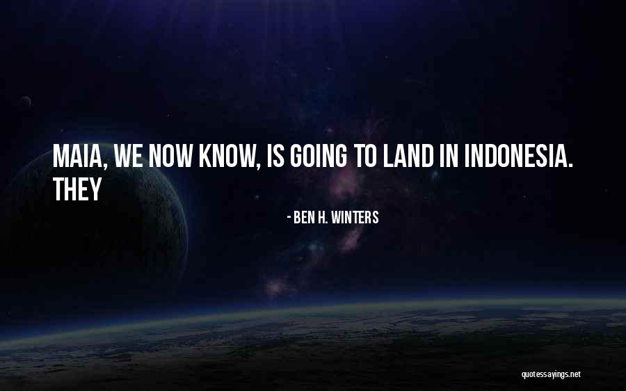 Ben H. Winters Quotes 1461093