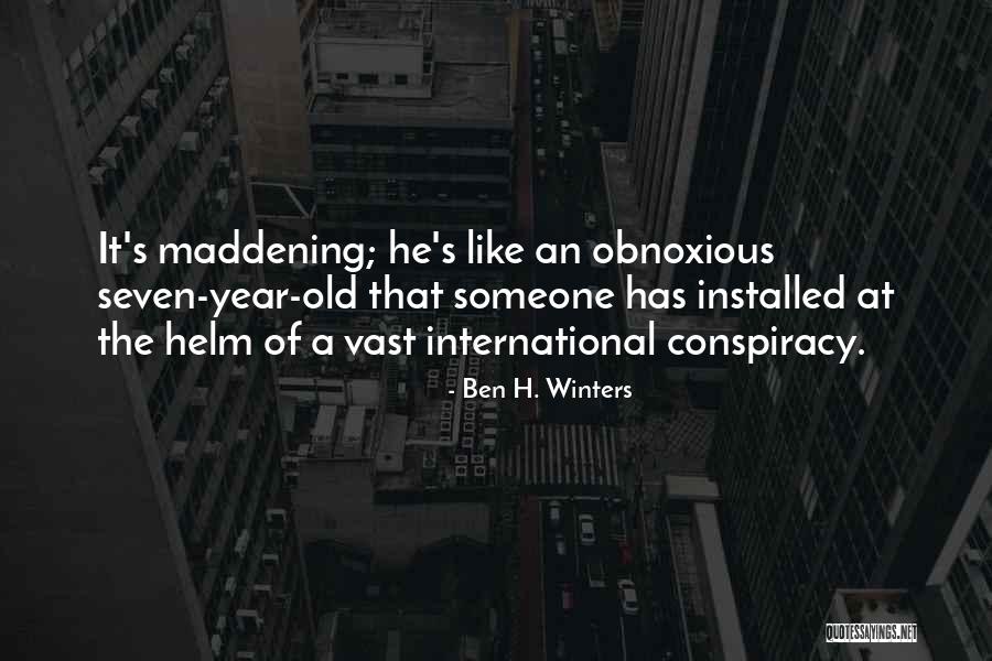 Ben H. Winters Quotes 1728593