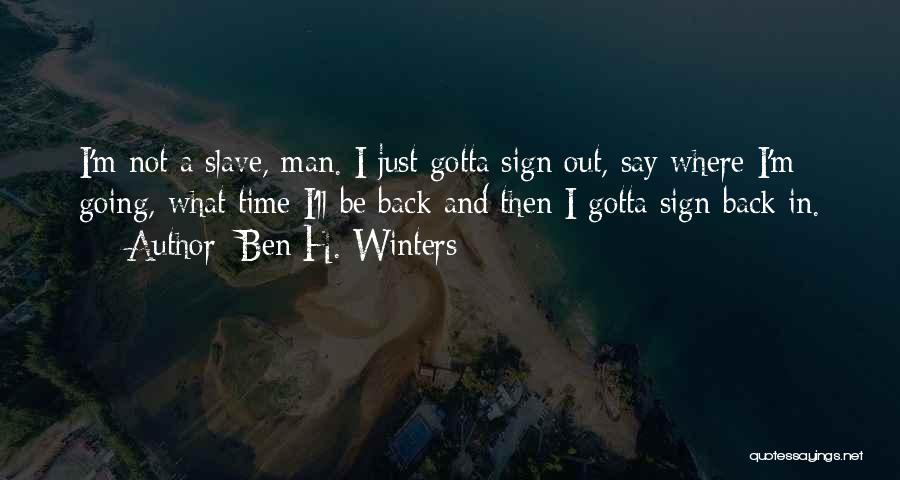 Ben H. Winters Quotes 430897