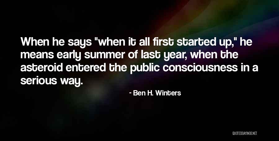 Ben H. Winters Quotes 460055