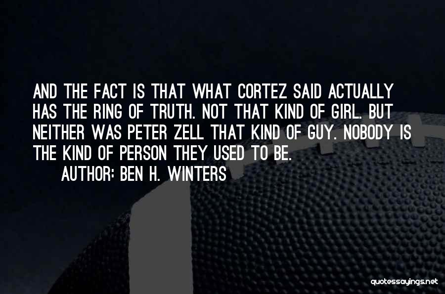Ben H. Winters Quotes 84229