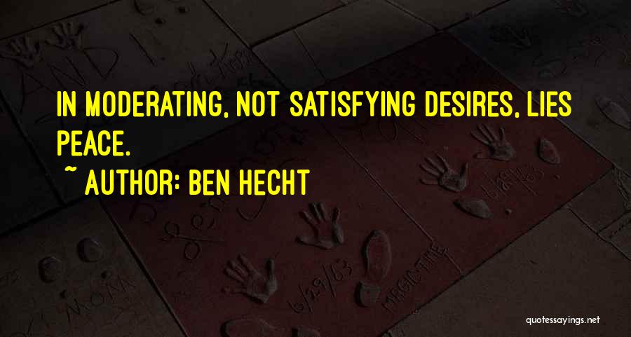 Ben Hecht Quotes 102230