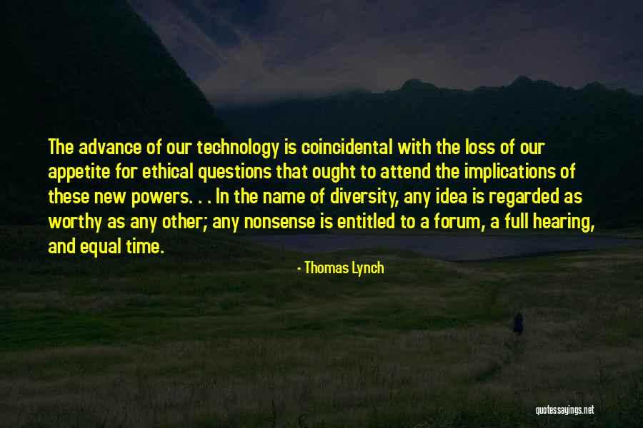 Ben Herbster Quotes By Thomas Lynch