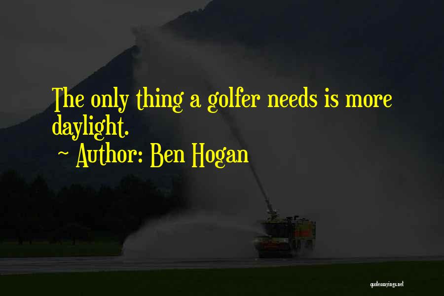 Ben Hogan Quotes 439948