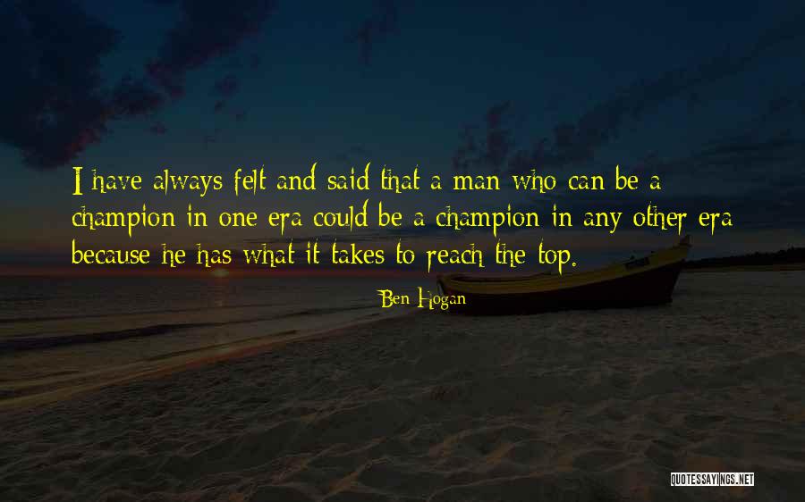 Ben Hogan Quotes 630828