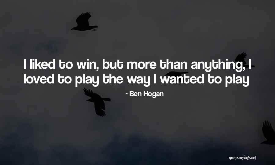 Ben Hogan Quotes 769419