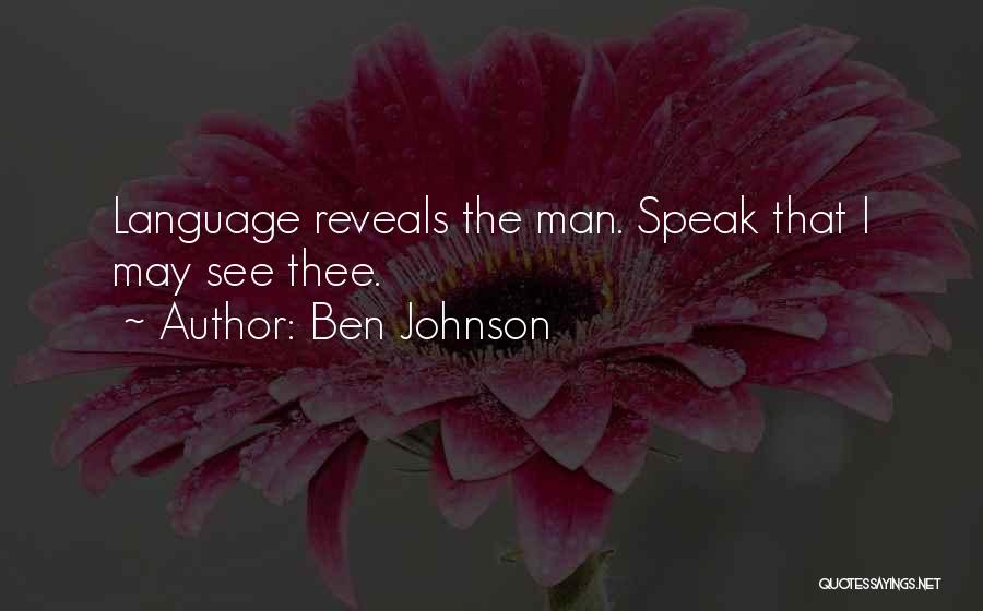 Ben Johnson Quotes 175913