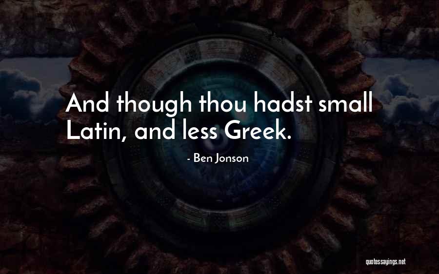 Ben Jonson Quotes 395913 Ben Jonson Quotes 395913