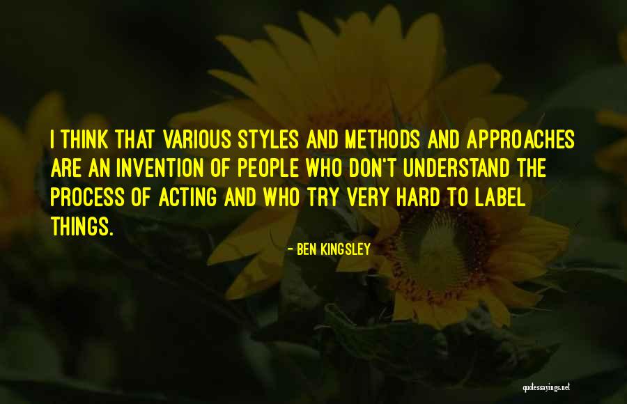 Ben Kingsley Quotes 763894