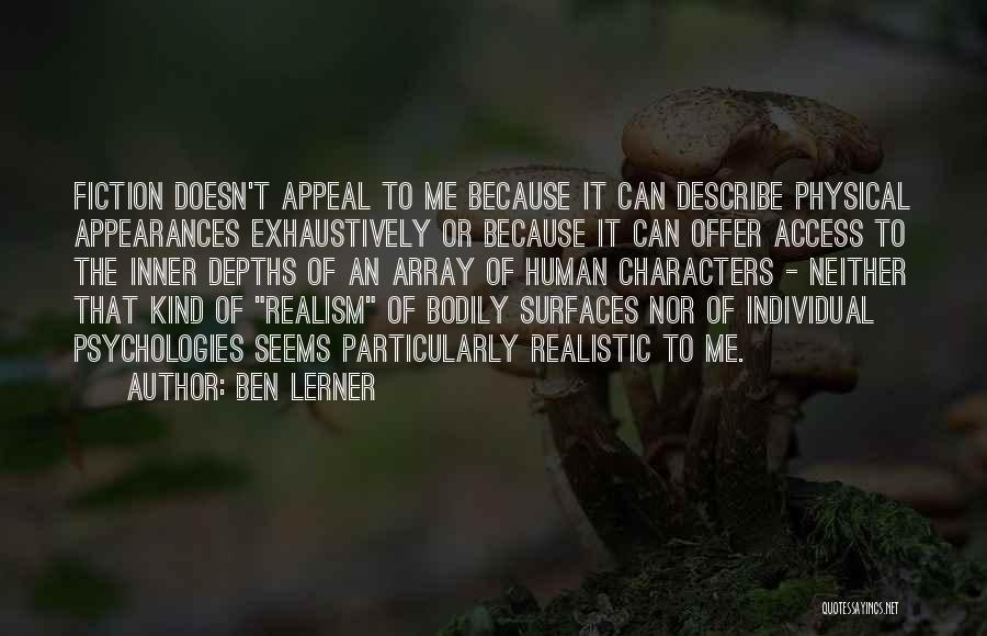 Ben Lerner Quotes 426604
