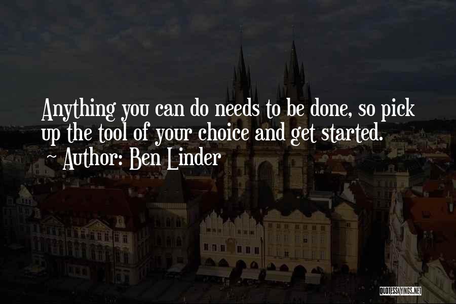 Ben Linder Quotes 204711