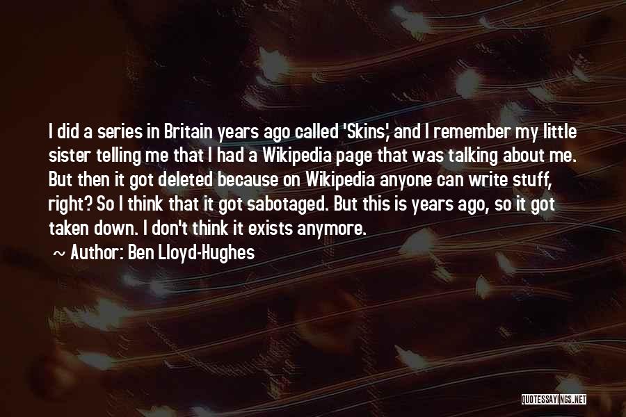 Ben Lloyd-Hughes Quotes 561926