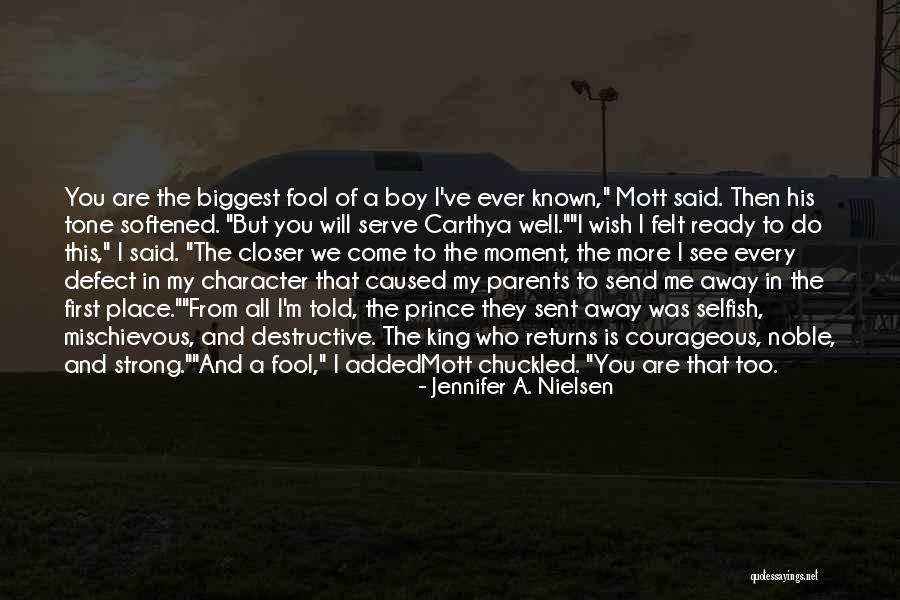 Ben Mabrouka Quotes By Jennifer A. Nielsen Ben Mabrouka Quotes By Jennifer A. Nielsen