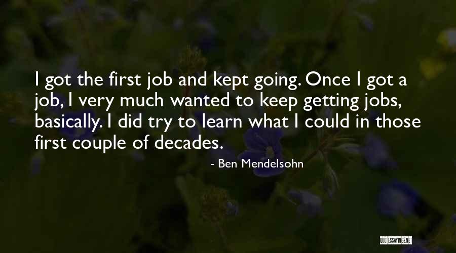 Ben Mendelsohn Quotes 1632528