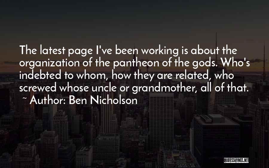 Ben Nicholson Quotes 264046