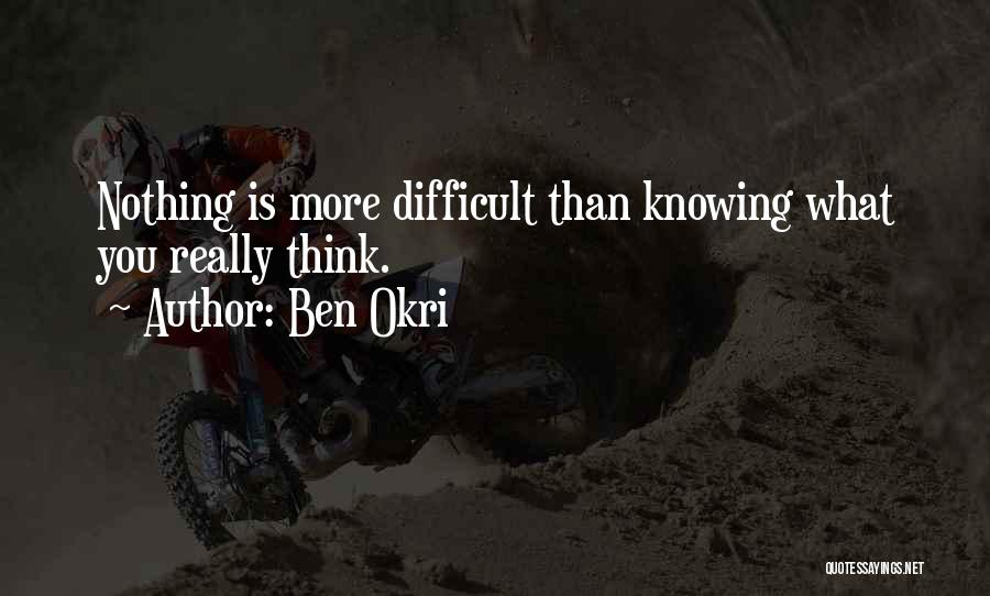 Ben Okri Quotes 324078