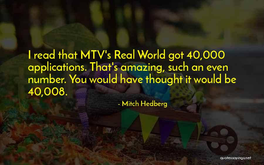 Ben Salah Mouad Quotes By Mitch Hedberg Ben Salah Mouad Quotes By Mitch Hedberg