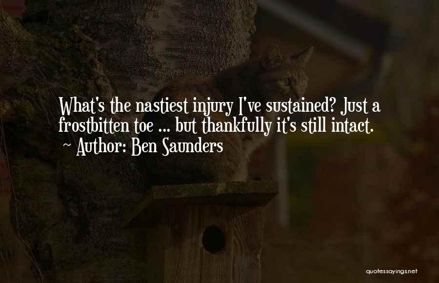 Ben Saunders Quotes 2022112