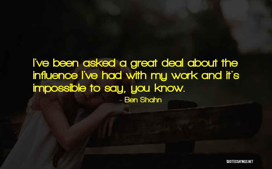 Ben Shahn Quotes 1065507