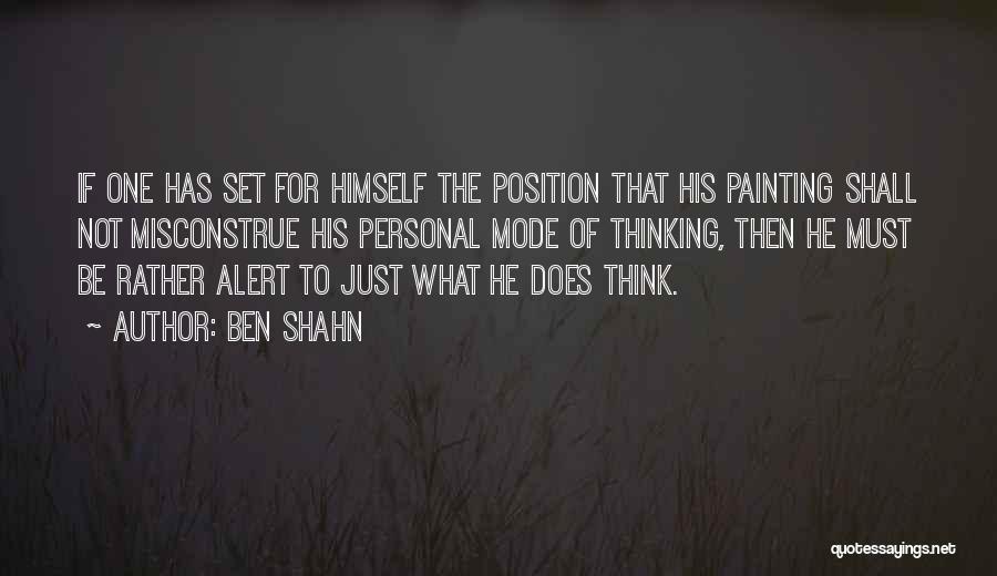 Ben Shahn Quotes 1725278