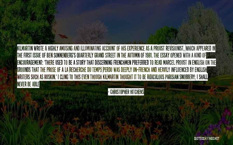 Ben Sonnenberg Quotes By Christopher Hitchens Ben Sonnenberg Quotes By Christopher Hitchens