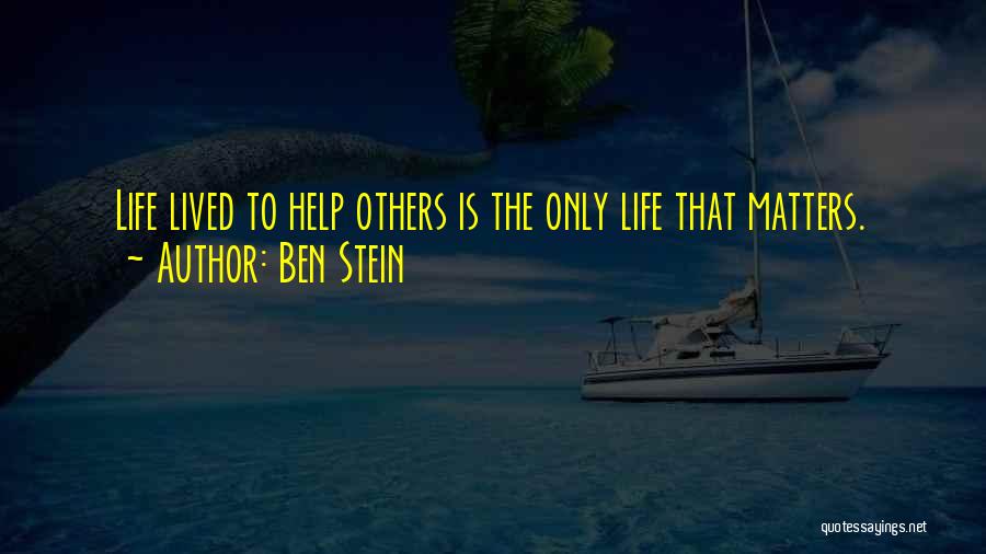 Ben Stein Quotes 629361