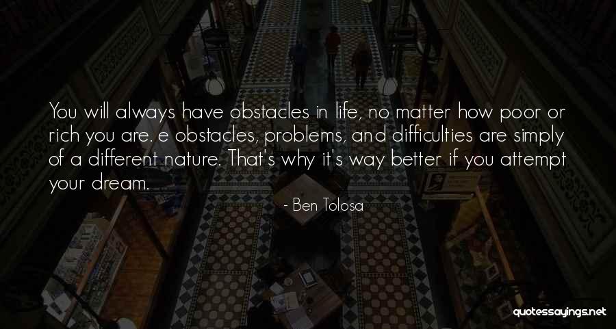 Ben Tolosa Quotes 1099884