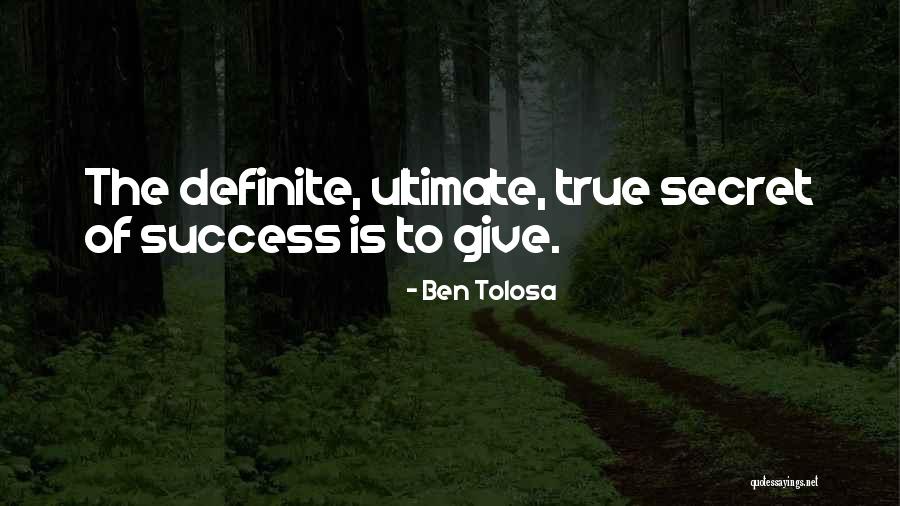 Ben Tolosa Quotes 1924850