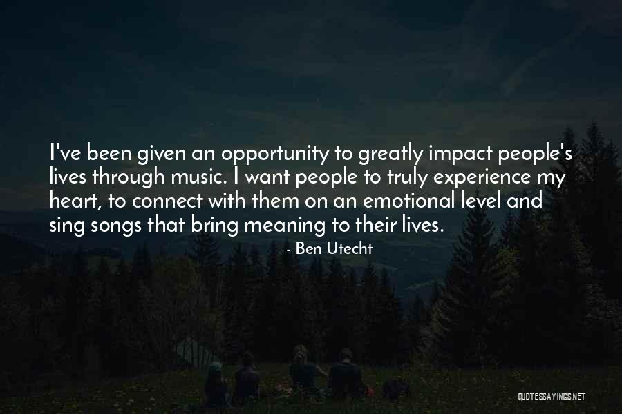 Ben Utecht Quotes 265830 Ben Utecht Quotes 265830