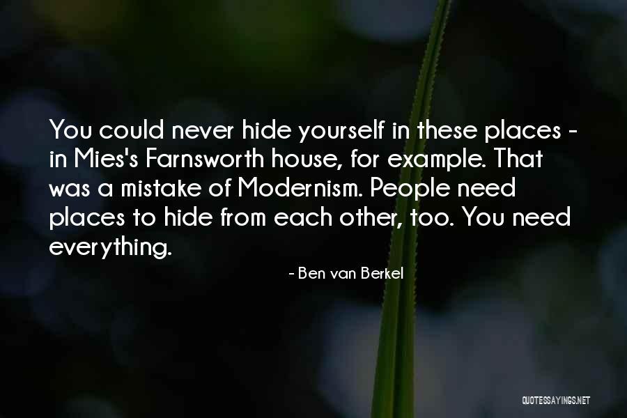 Ben Van Berkel Quotes 469143