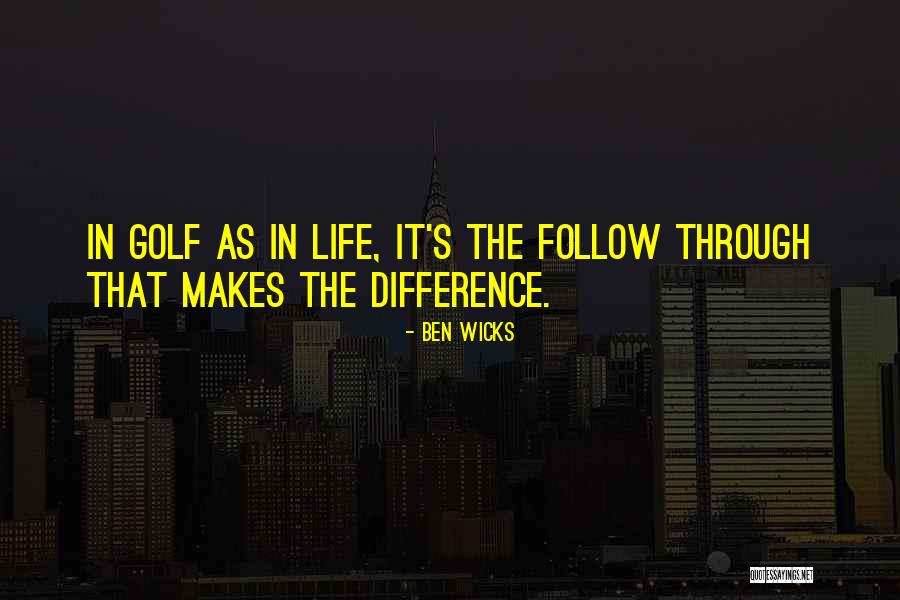 Ben Wicks Quotes 1879073 Ben Wicks Quotes 1879073