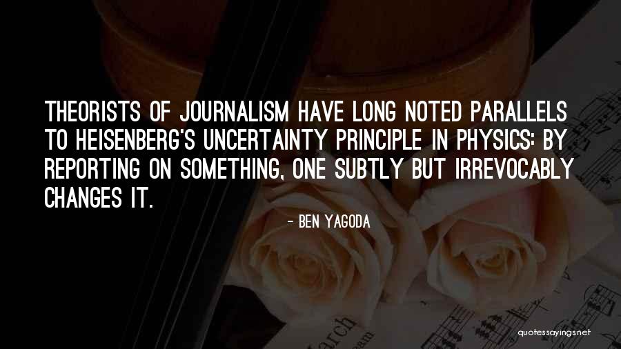 Ben Yagoda Quotes 1713197