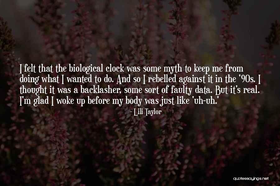 Benaichouche Quotes By Lili Taylor Benaichouche Quotes By Lili Taylor