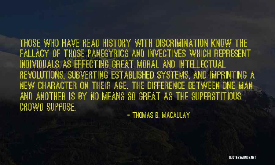 Benamar Torremolinos Quotes By Thomas B. Macaulay Benamar Torremolinos Quotes By Thomas B. Macaulay