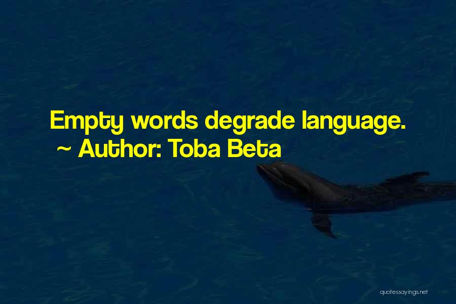 Benanee Quotes By Toba Beta