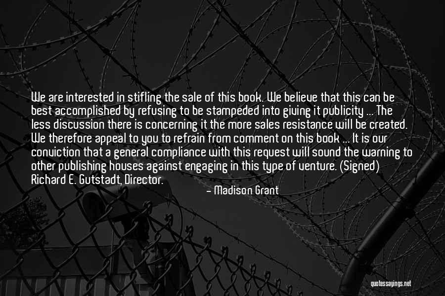 Benaroch Roy Quotes By Madison Grant Benaroch Roy Quotes By Madison Grant