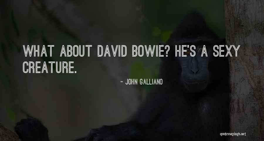 Benation Quotes By John Galliano Benation Quotes By John Galliano