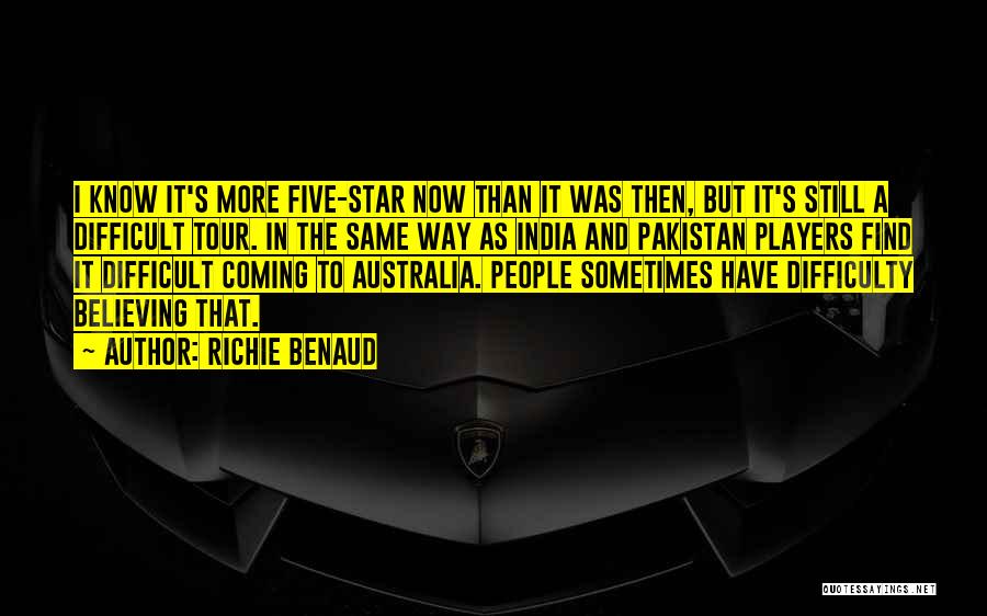 Benaud Quotes By Richie Benaud