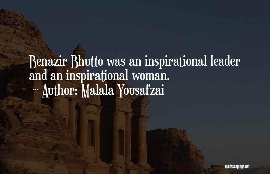 Benazir Quotes By Malala Yousafzai