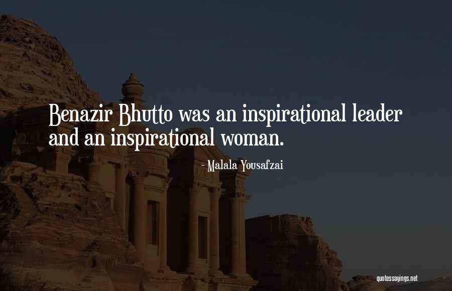 Benazir Quotes By Malala Yousafzai