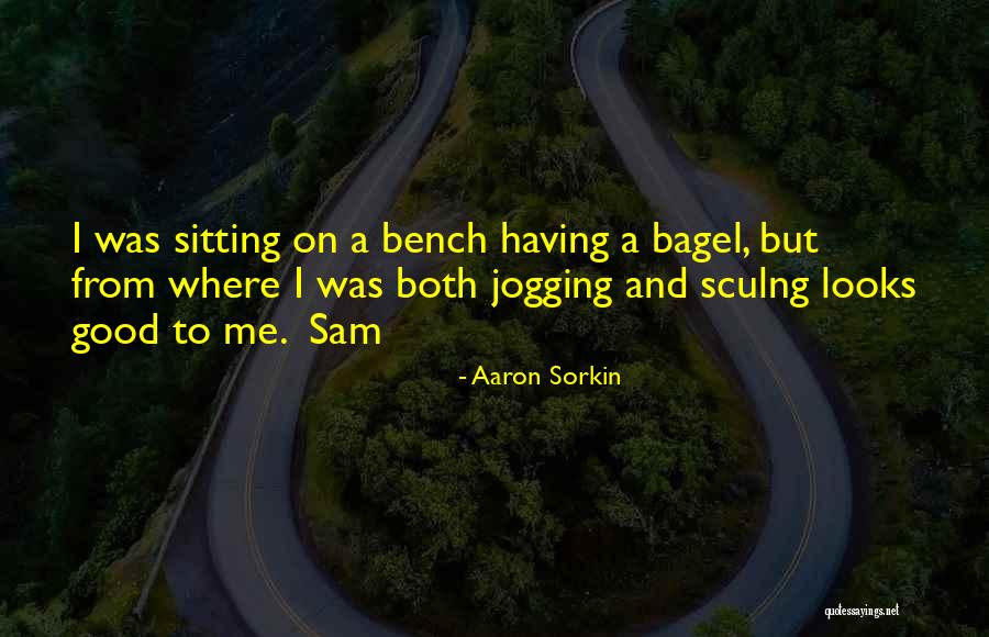 Bench Sitting Quotes By Aaron Sorkin Bench Sitting Quotes By Aaron Sorkin