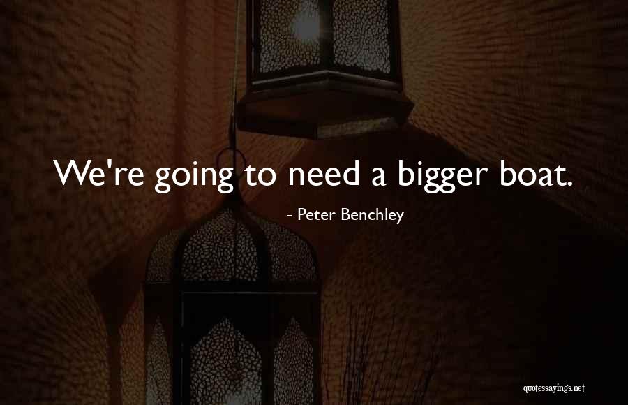 Benchley Quotes By Peter Benchley