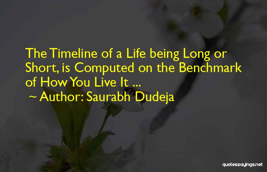 Benchmark Inspirational Quotes By Saurabh Dudeja