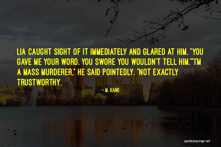 Benders Canton Quotes By M. Kane Benders Canton Quotes By M. Kane