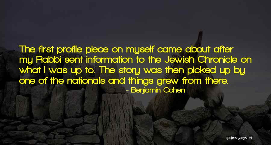 Bendett Mchugh Quotes By Benjamin Cohen Bendett Mchugh Quotes By Benjamin Cohen