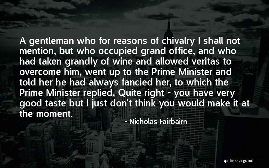 Bendett Mchugh Quotes By Nicholas Fairbairn Bendett Mchugh Quotes By Nicholas Fairbairn