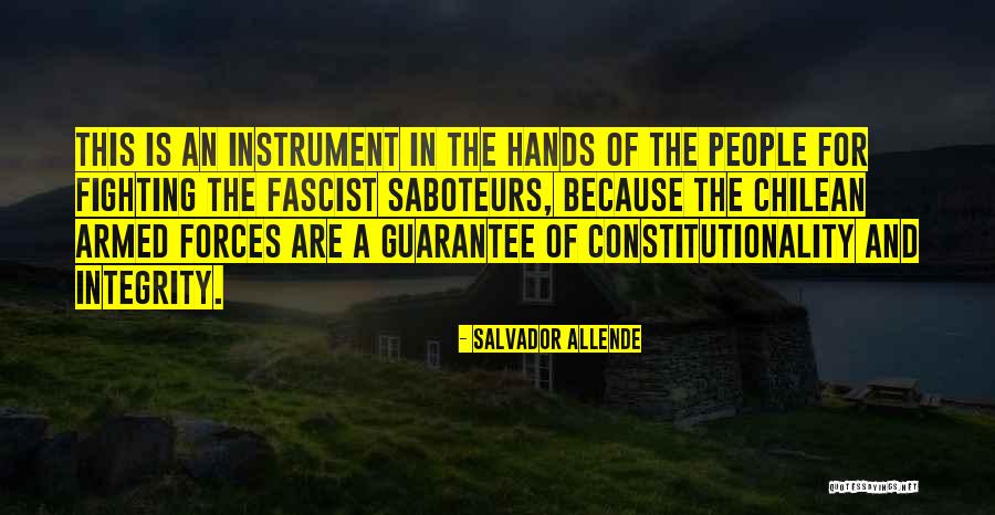 Bendett Mchugh Quotes By Salvador Allende Bendett Mchugh Quotes By Salvador Allende