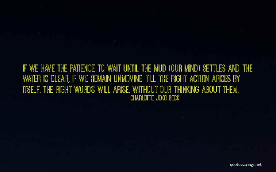 Bendiks Quotes By Charlotte Joko Beck Bendiks Quotes By Charlotte Joko Beck